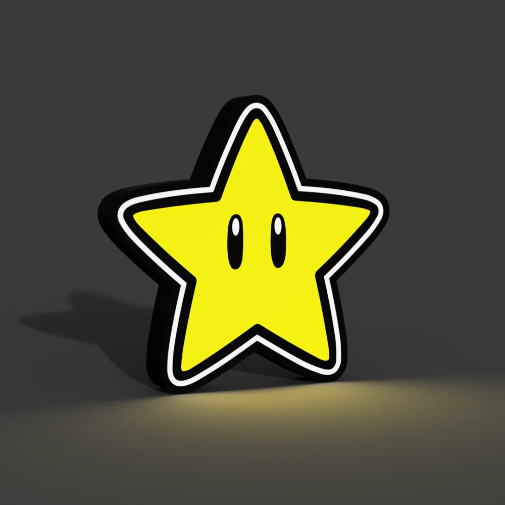 Lámpara de leds: Super Mario y amigos!