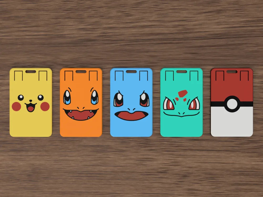 Porta tarjeta- boletera Pokemon