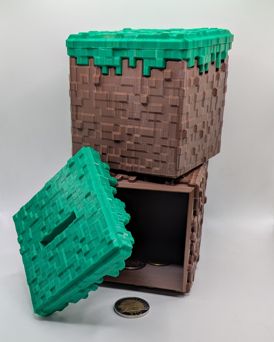 Alcancía Minecraft