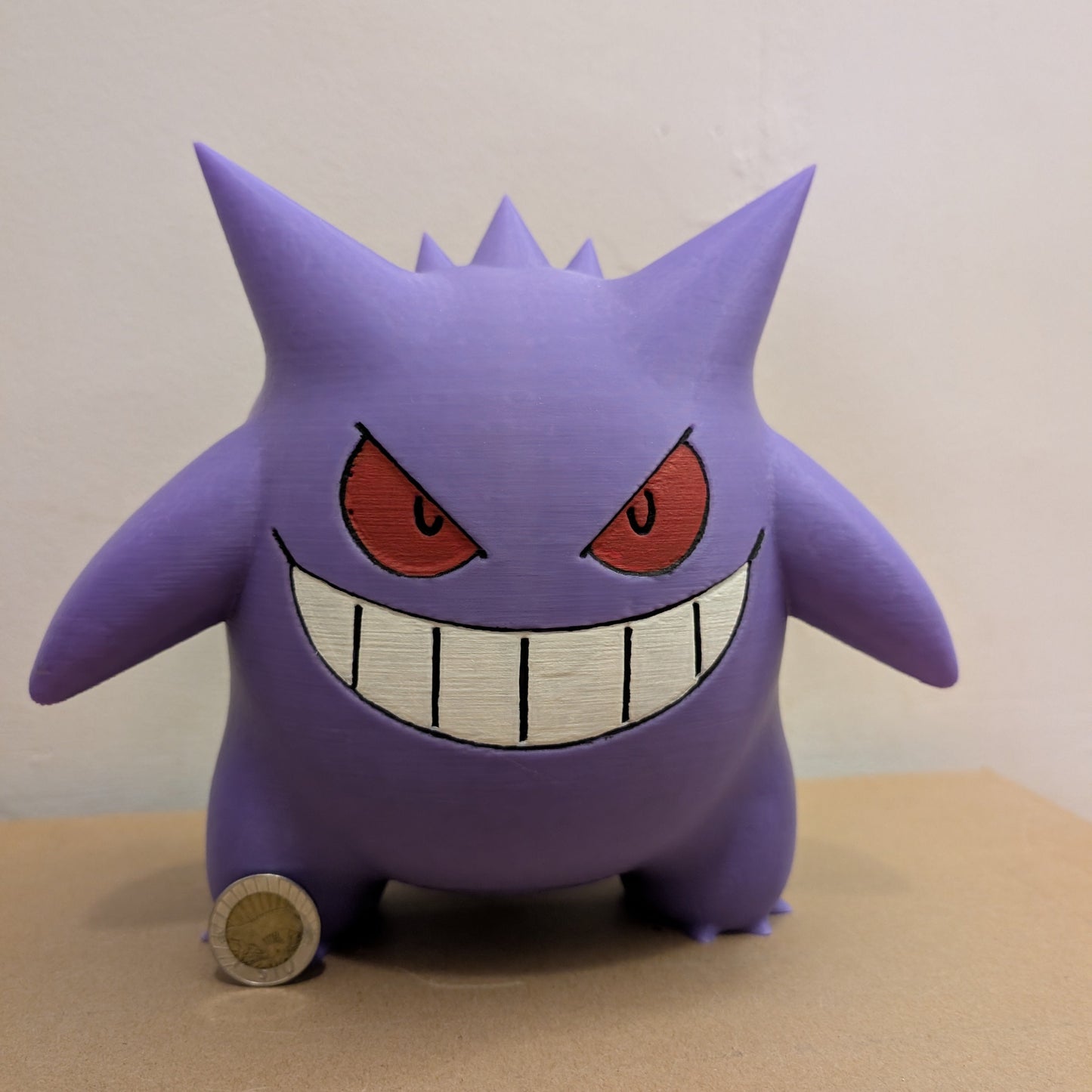 Estatuilla Gengar gigante 21 cm