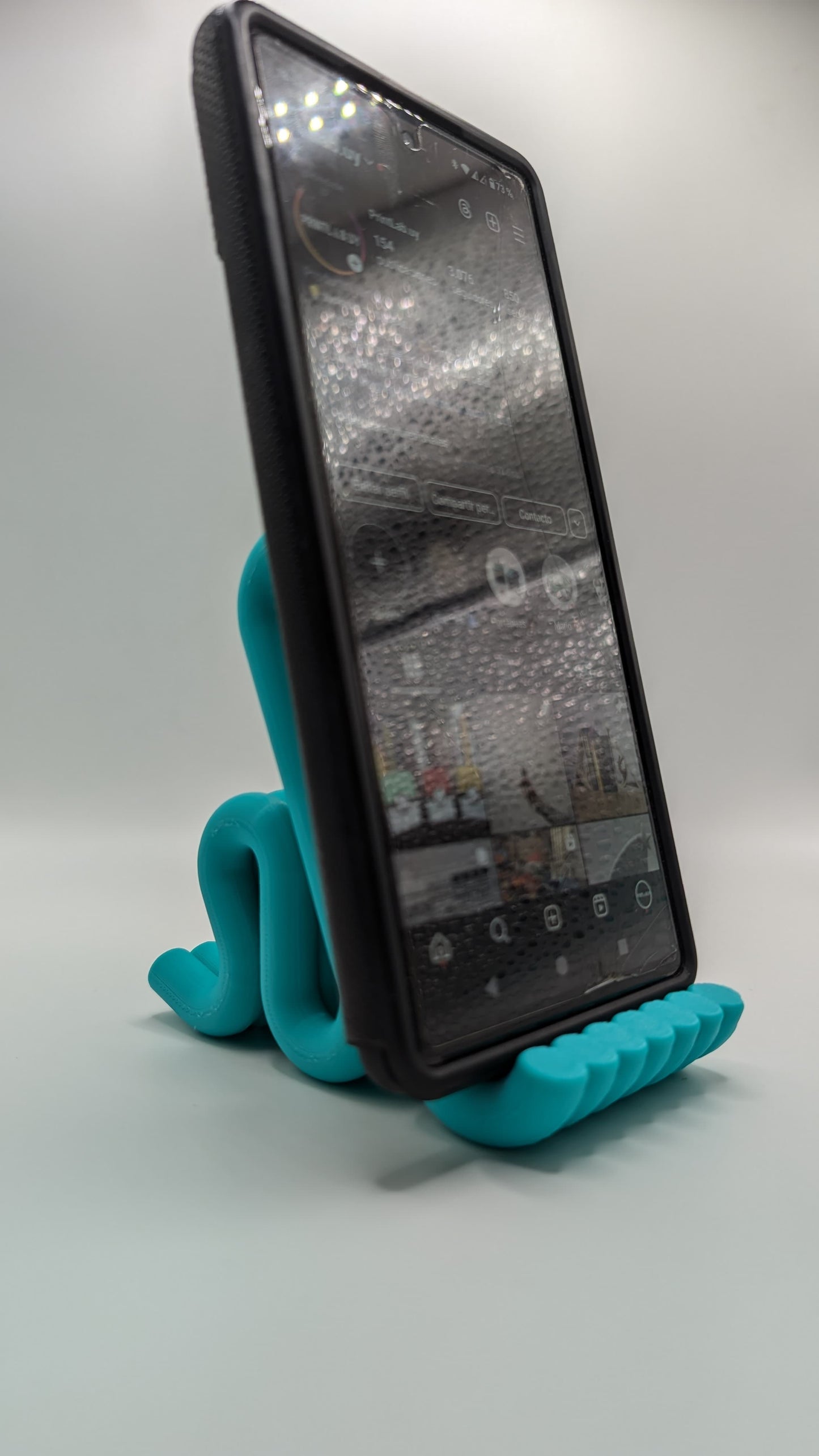 Soporte para celulares - Ondulado