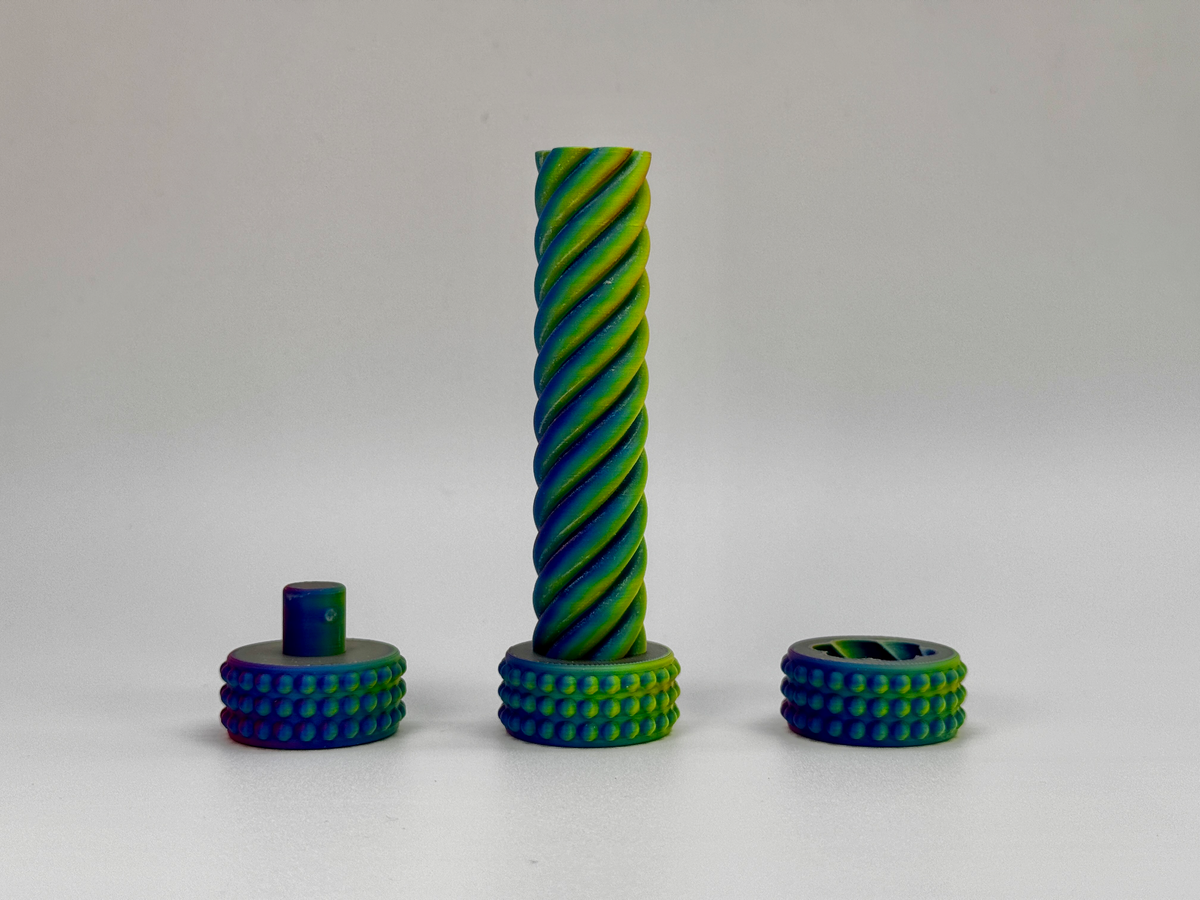 Tornillo antiestrés giratorio - fidget - Color al azar