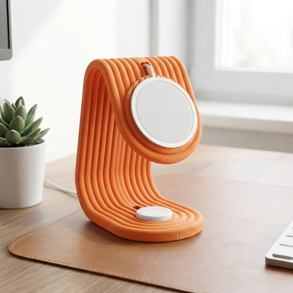 Soporte de carga para iPhone y Apple Watch