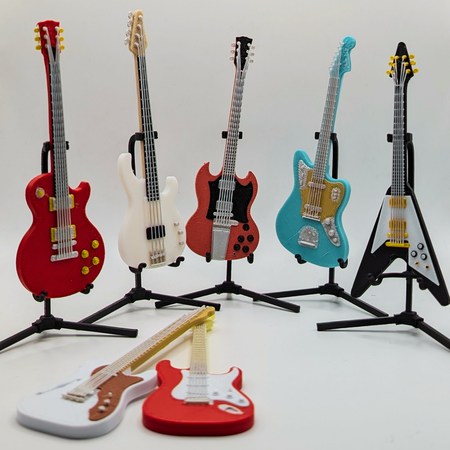 Miniatura de guitarra decorativa - Coleccionables!