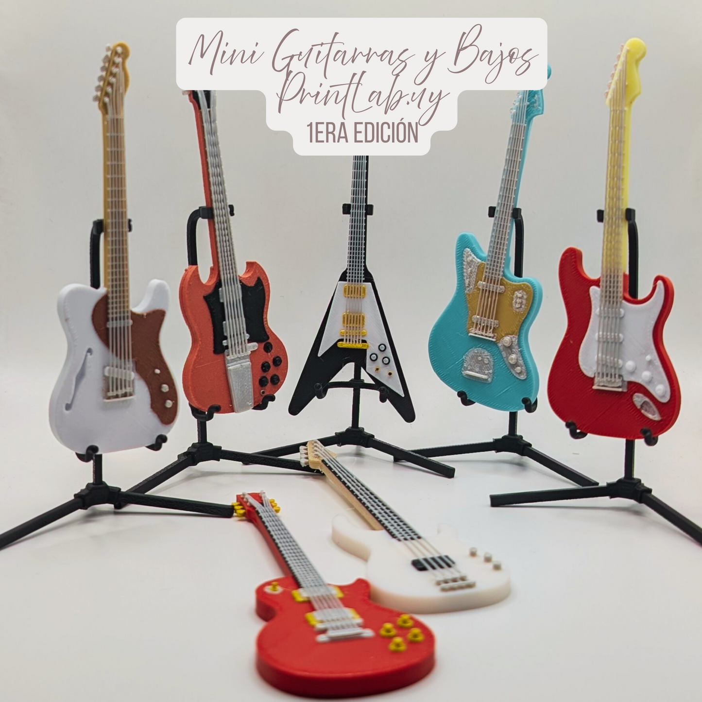 Miniatura de guitarra decorativa - Coleccionables!