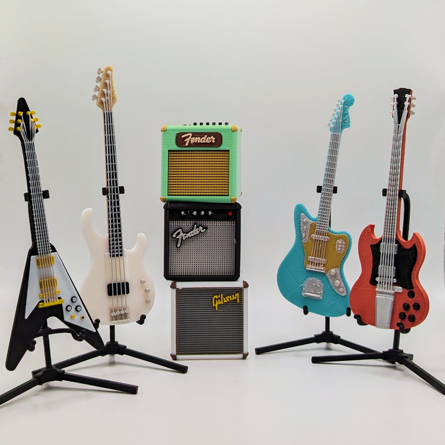 Miniatura de guitarra decorativa - Coleccionables!