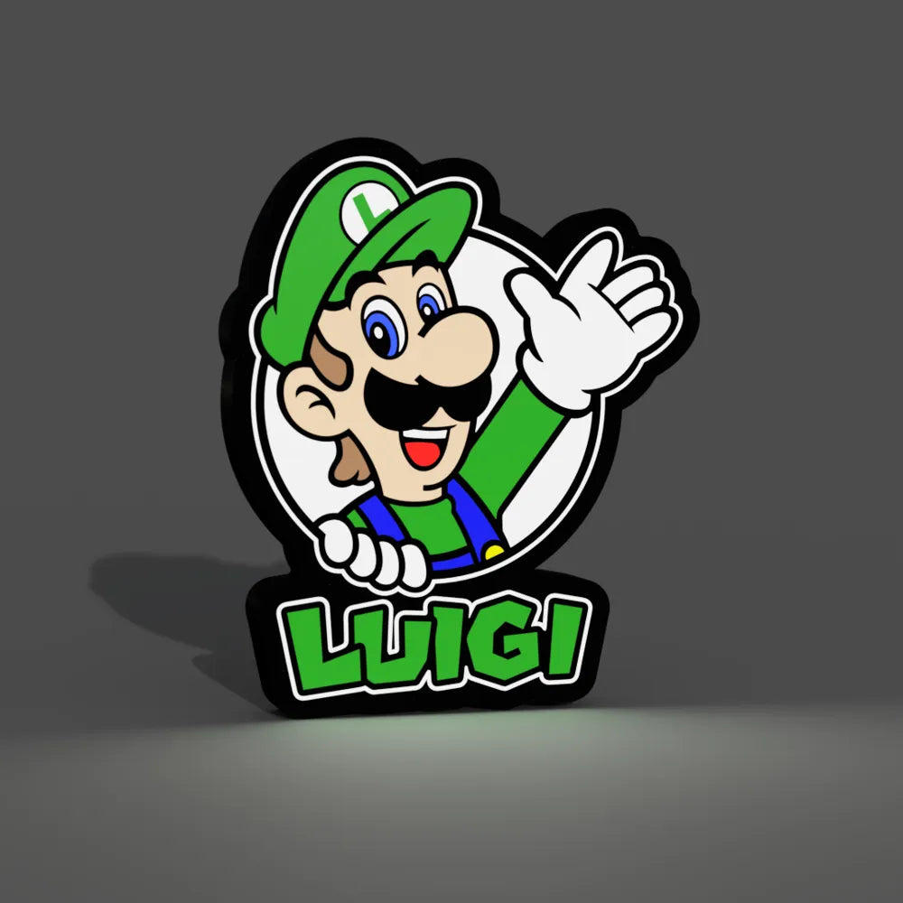Lámpara de leds: Super Mario y amigos!
