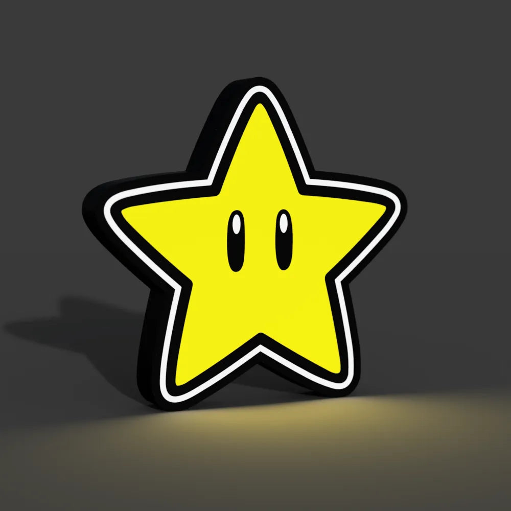 Lámpara de leds: Super Mario y amigos!