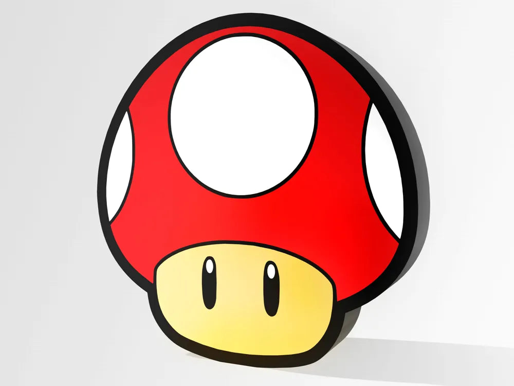 Lámpara de leds: Super Mario y amigos!