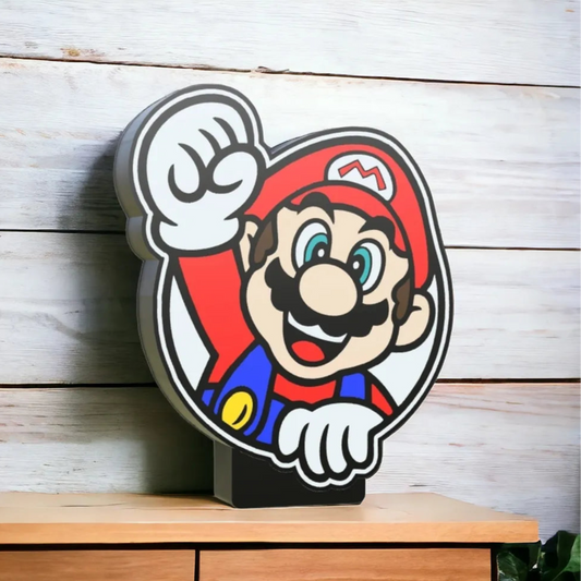 Lámpara de leds: Super Mario y amigos!
