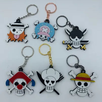 Llavero One Piece Jolly Roger