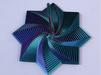 Fidget Estrella - Juguete antiestress giratorio