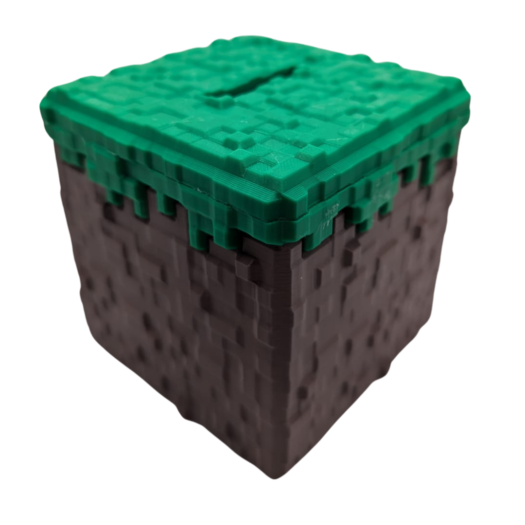Alcancía Minecraft