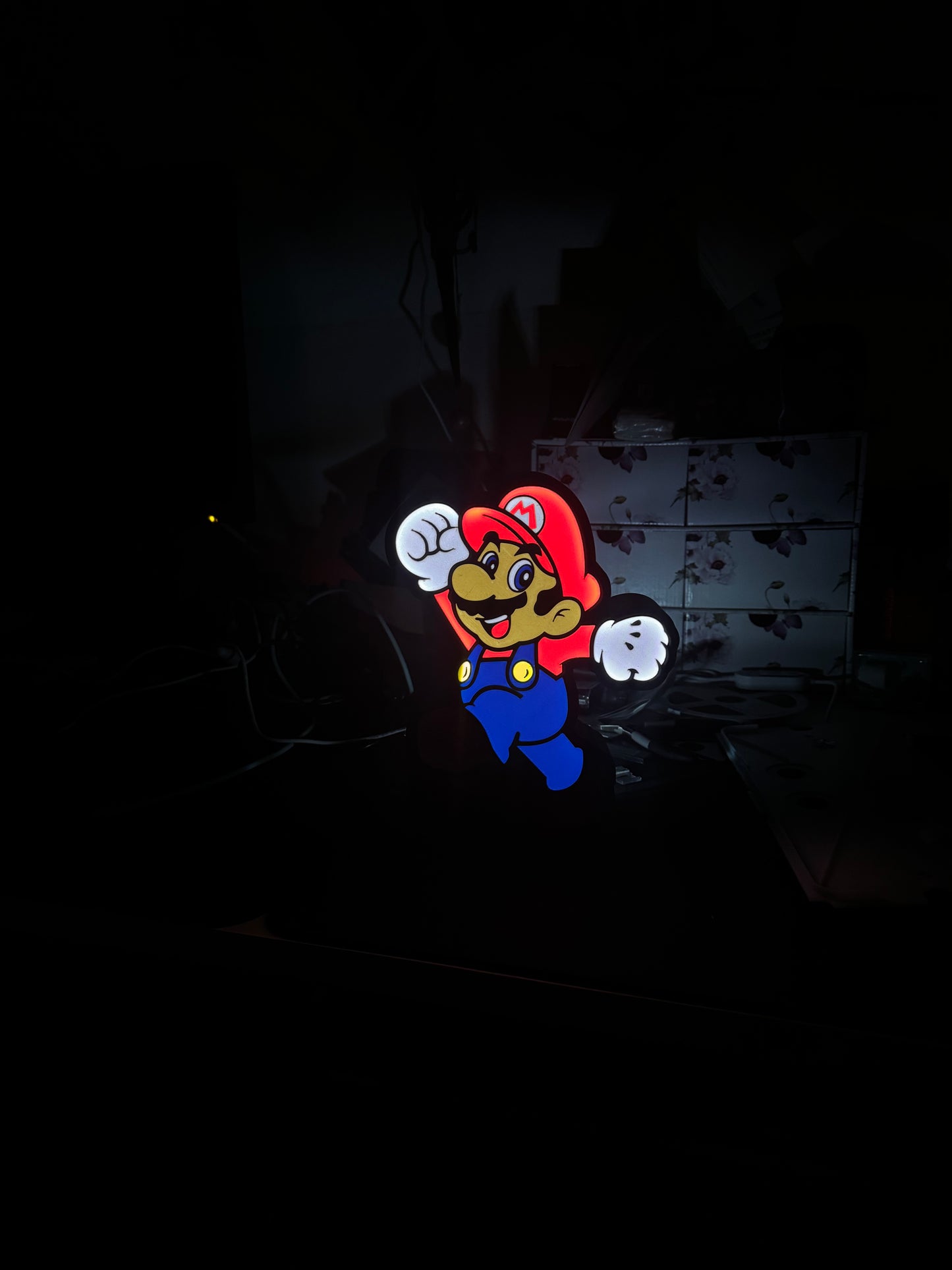 Lámpara de leds: Super Mario y amigos!