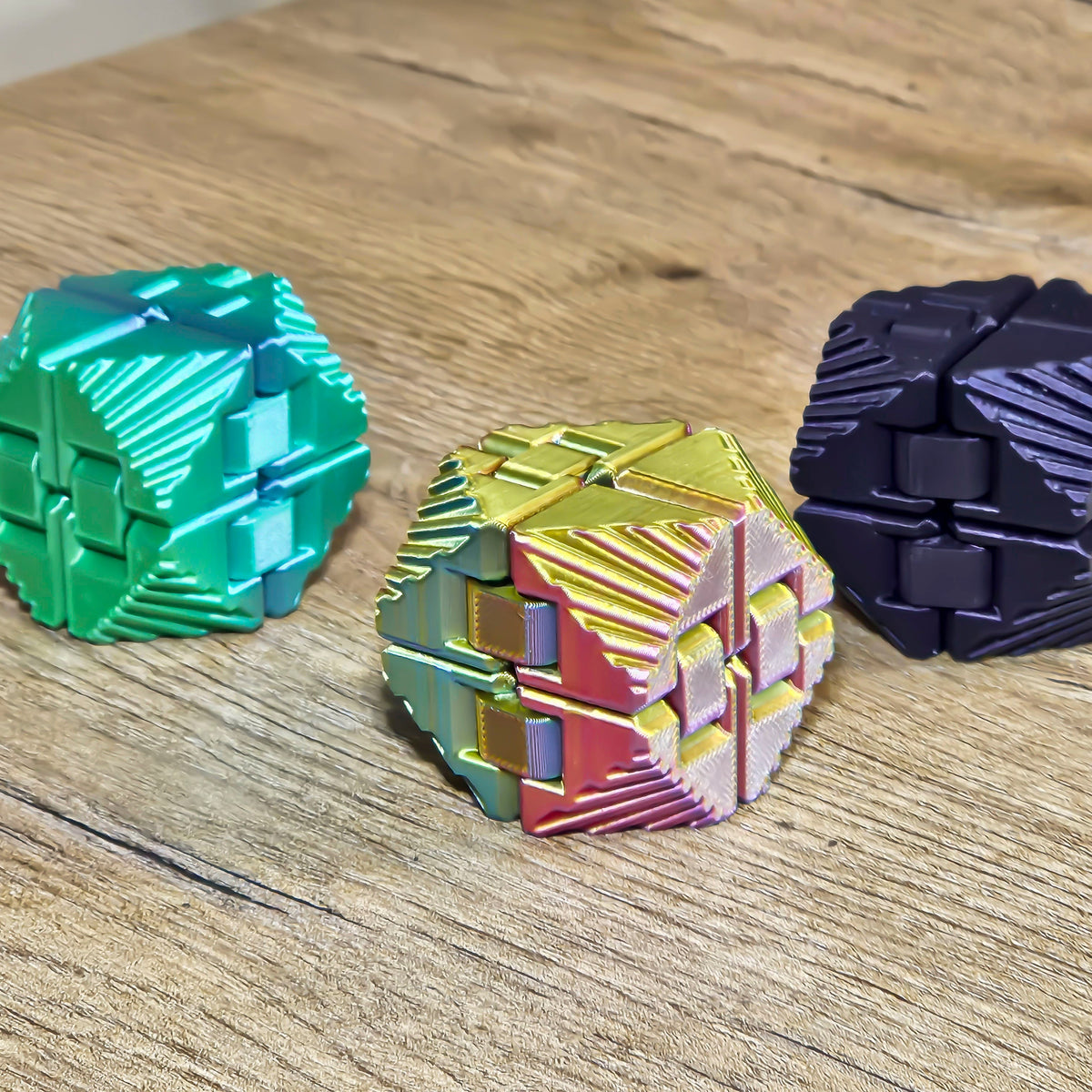 Cubo antiestrés fidget - Juguete de ingenio - color al azar