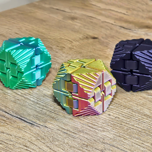 Cubo antiestrés fidget - Juguete de ingenio - color al azar