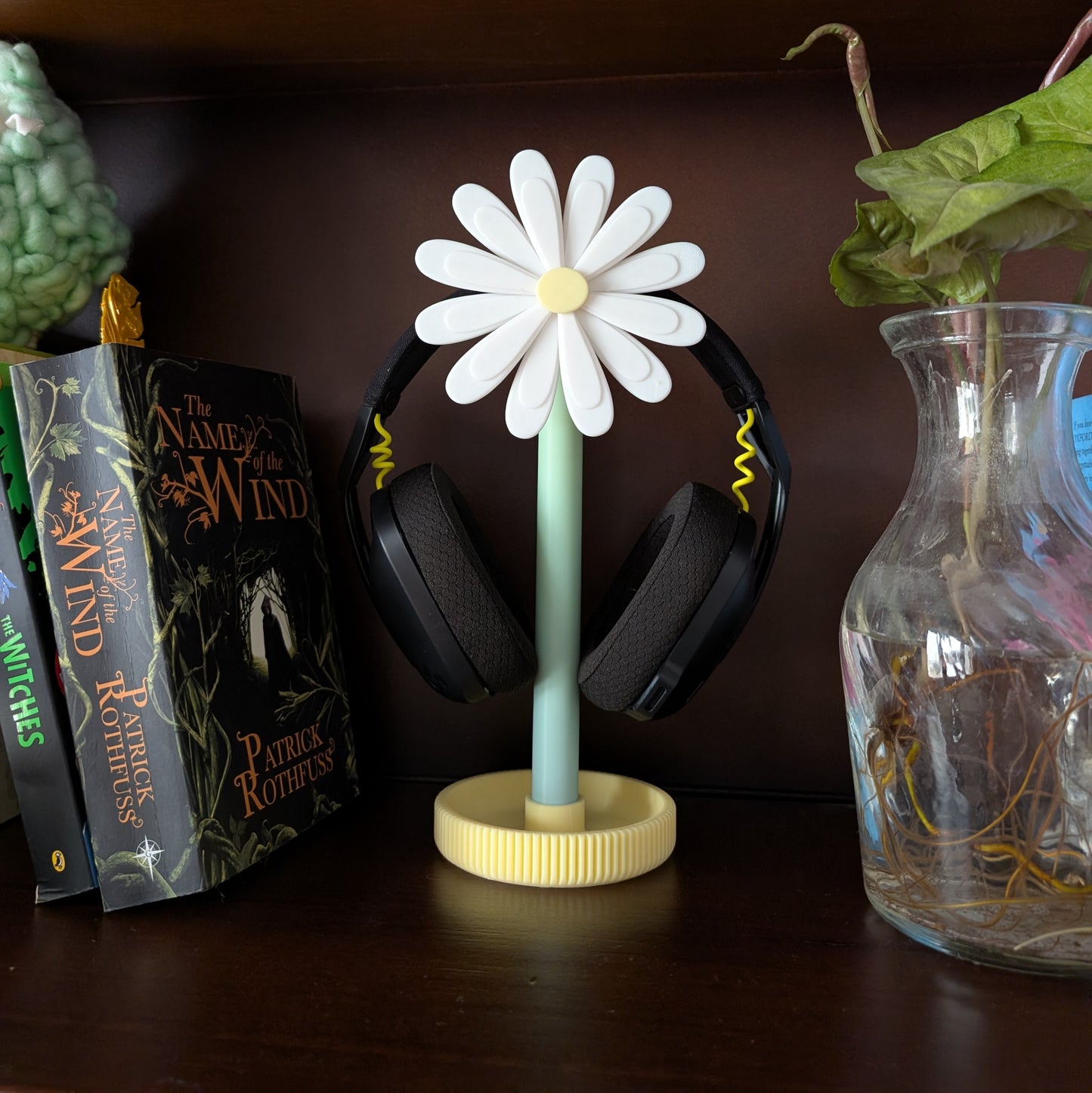 Soporte para auriculares con diseño