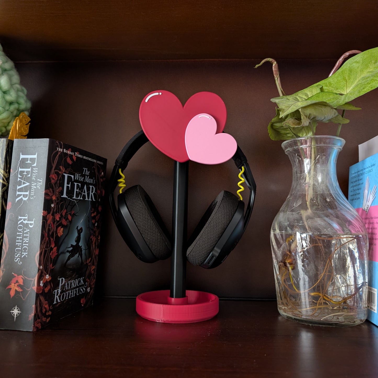Soporte para auriculares con diseño