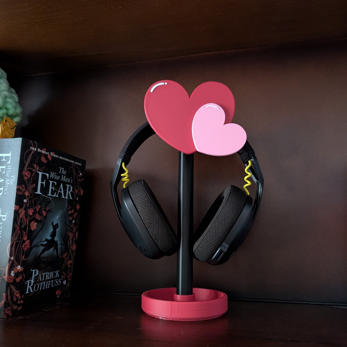 Soporte para auriculares con diseño