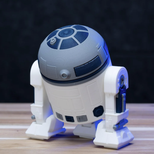 Figura de R2-D2 de Star Wars para armar