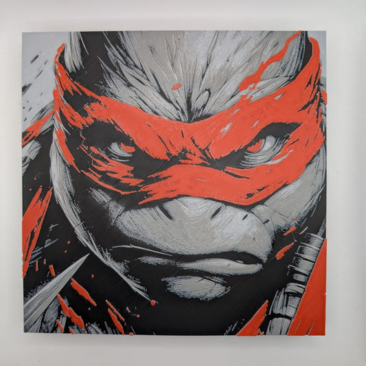 Lámina con relieve - Rafael - TMNT