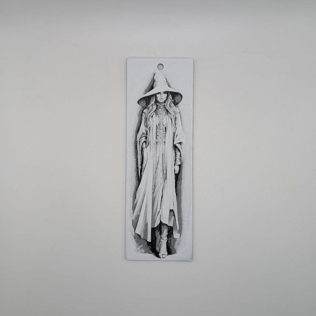 Marcapáginas con relieve mediano