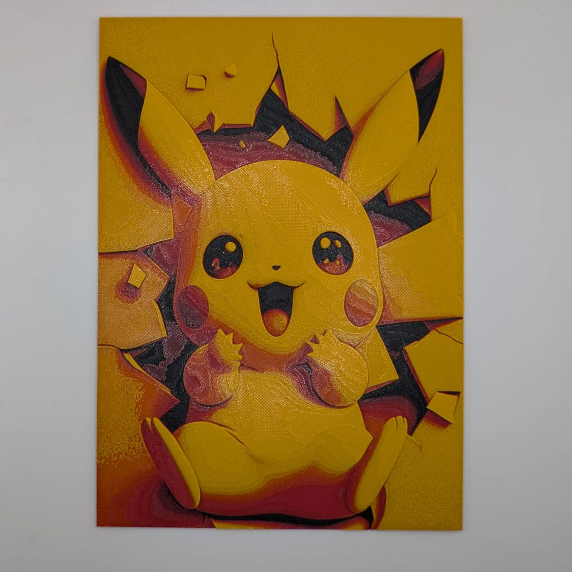 Lámina con relieve - Pokemon