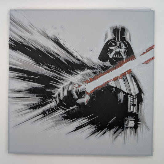 Lámina con relieve - Darth Vader - Star Wars