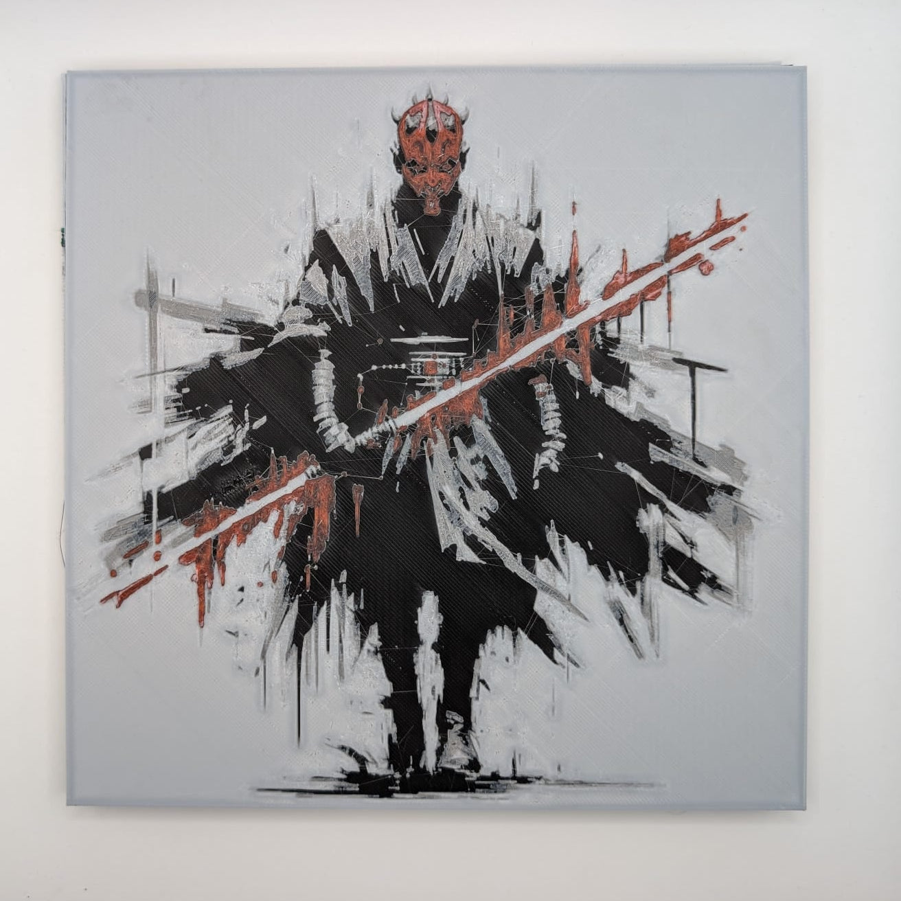 Lámina con relieve - Darth Maul - Star Wars