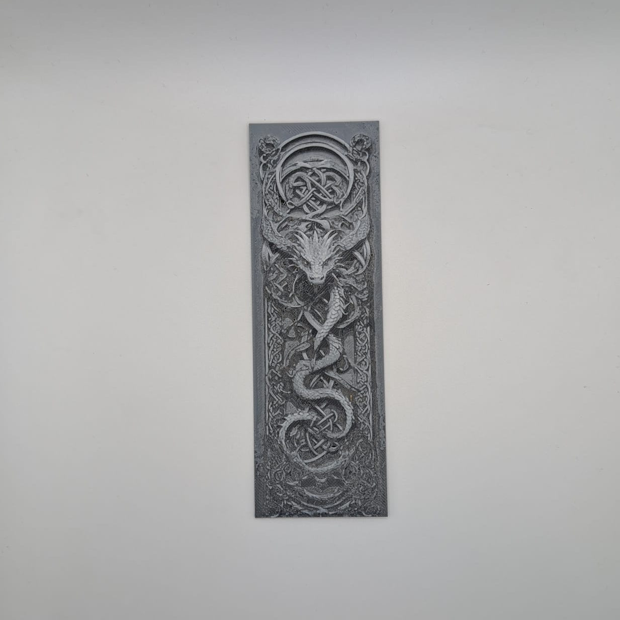 Marcapáginas con relieve mediano