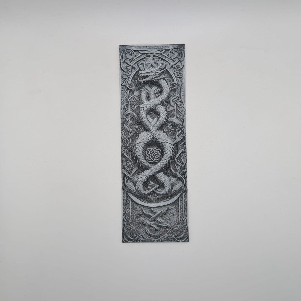 Marcapáginas con relieve mediano