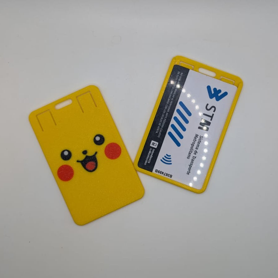 Porta tarjeta- boletera Pokemon