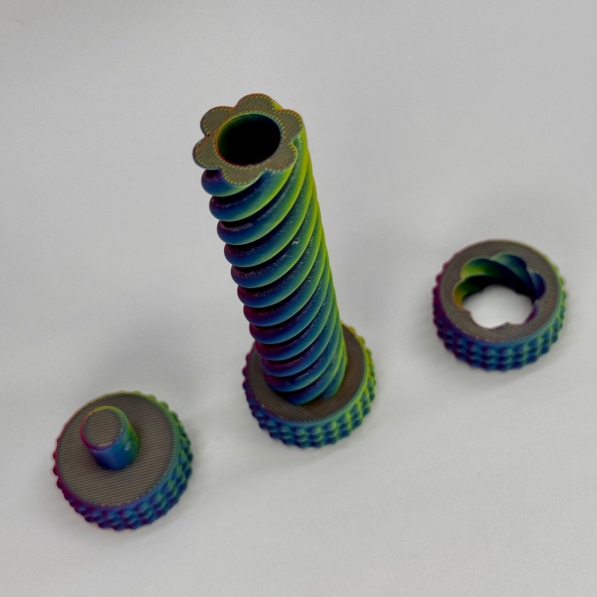 Tornillo antiestrés giratorio - fidget - Color al azar