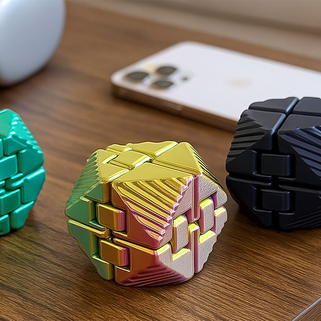 Cubo antiestrés fidget - Juguete de ingenio - color al azar