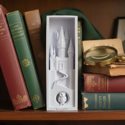 Apoyalibros de Hogwarts - Book Nook