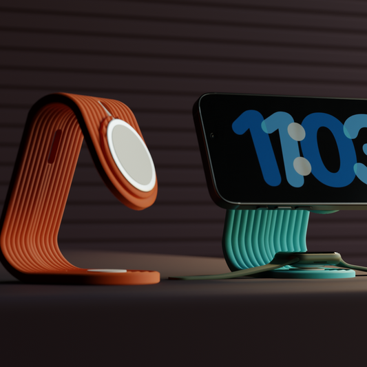 Soporte de carga para iPhone y Apple Watch