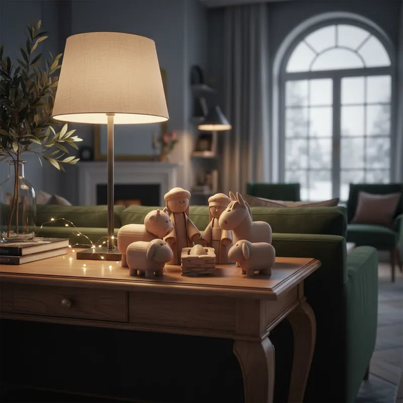 Pesebre mediano - 7 piezas