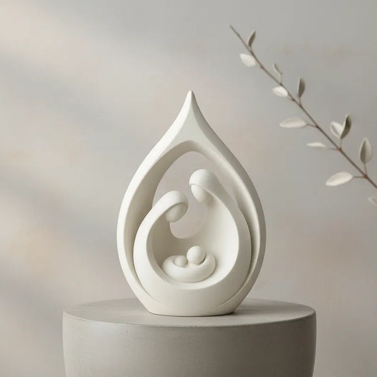 Pesebre minimalista moderno - tipo lágrima