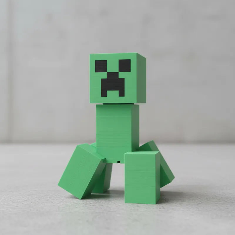 Alcancía de Creeper de Minecraft - 24 cm