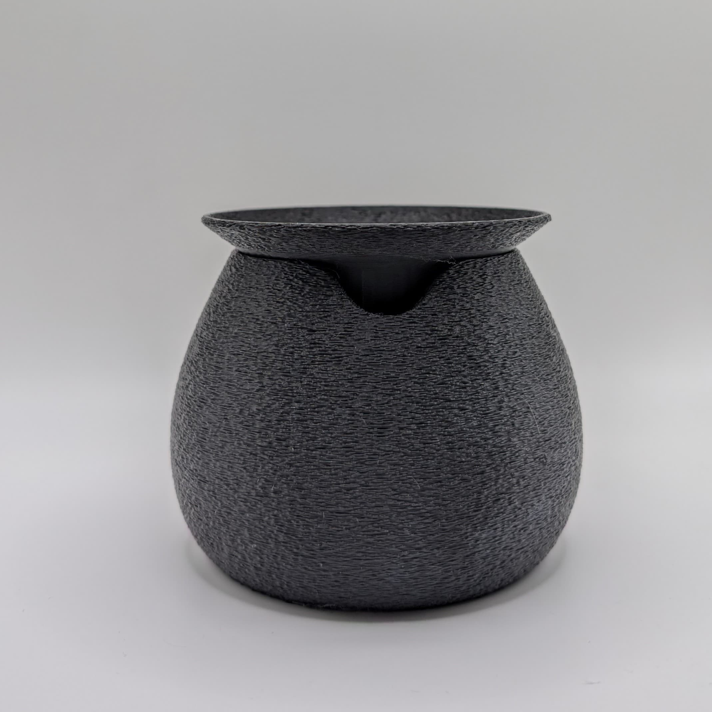 Macetitas con textura y drenaje