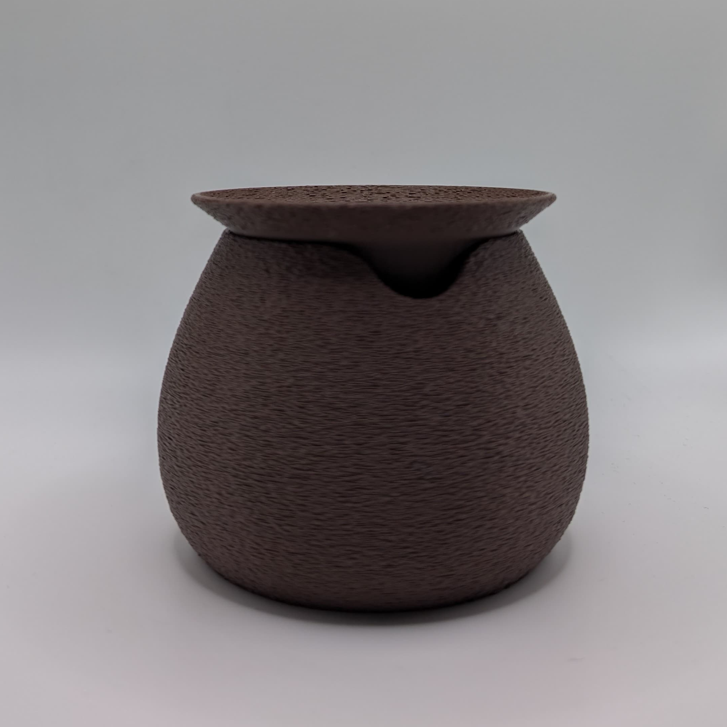 Macetitas con textura y drenaje
