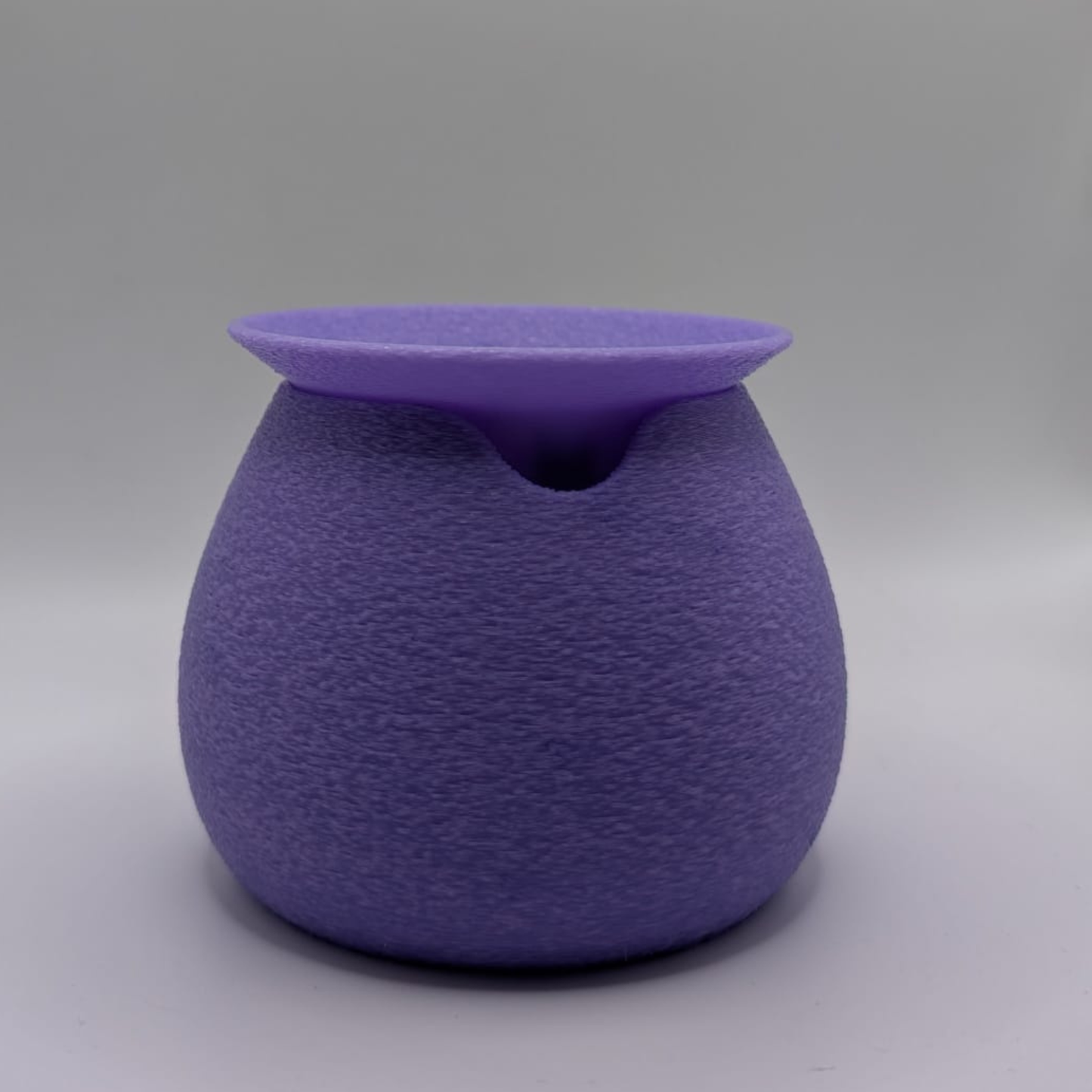 Macetitas con textura y drenaje
