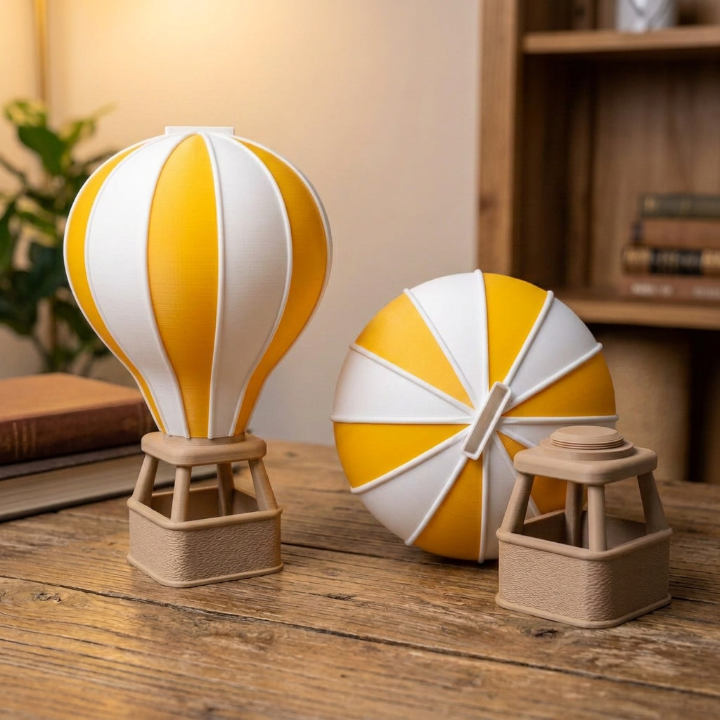Alcancía Globo Aerostático - Decoración única