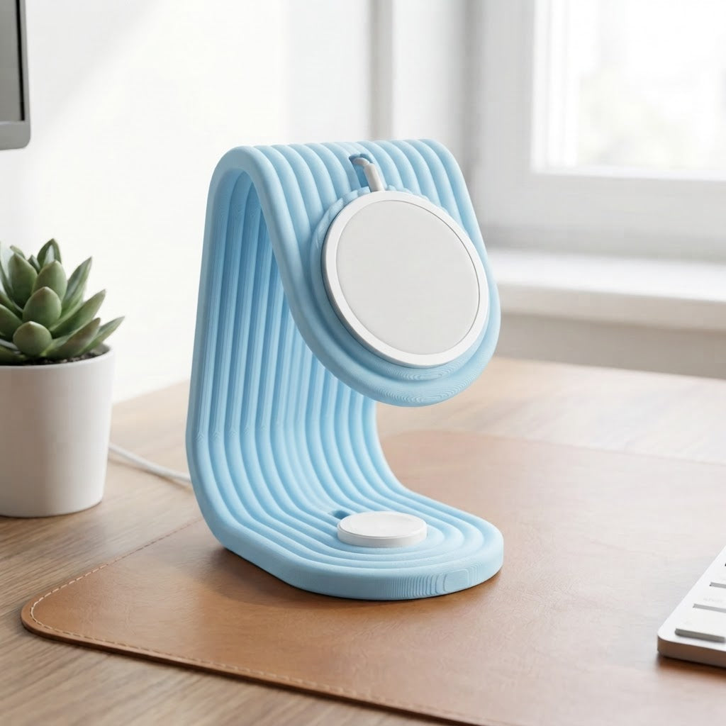 Soporte de carga para iPhone y Apple Watch