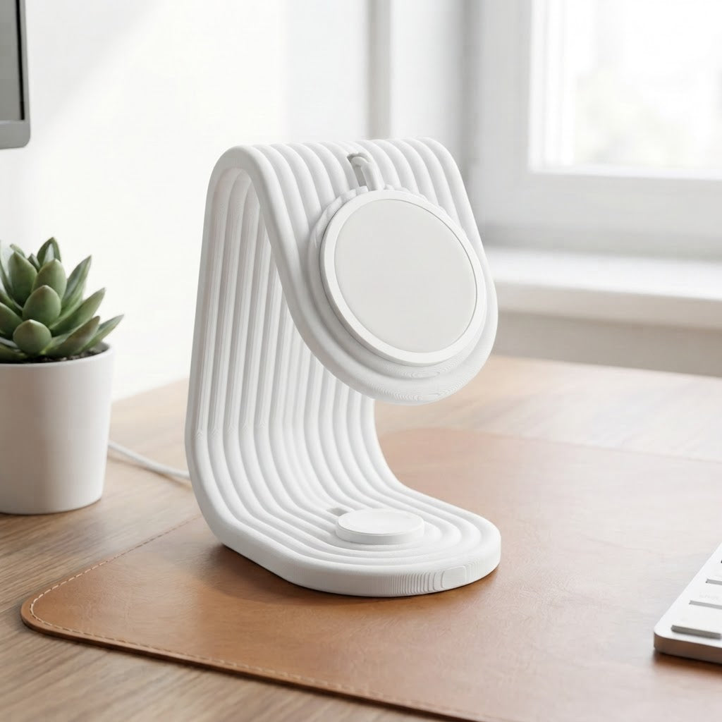 Soporte de carga para iPhone y Apple Watch