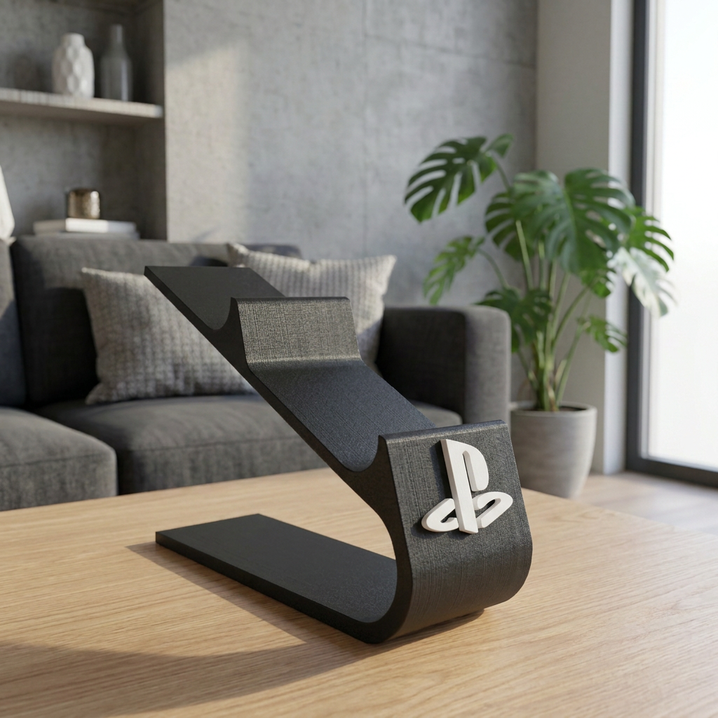 Soporte doble para controles de PlayStation 5, variante Negro.