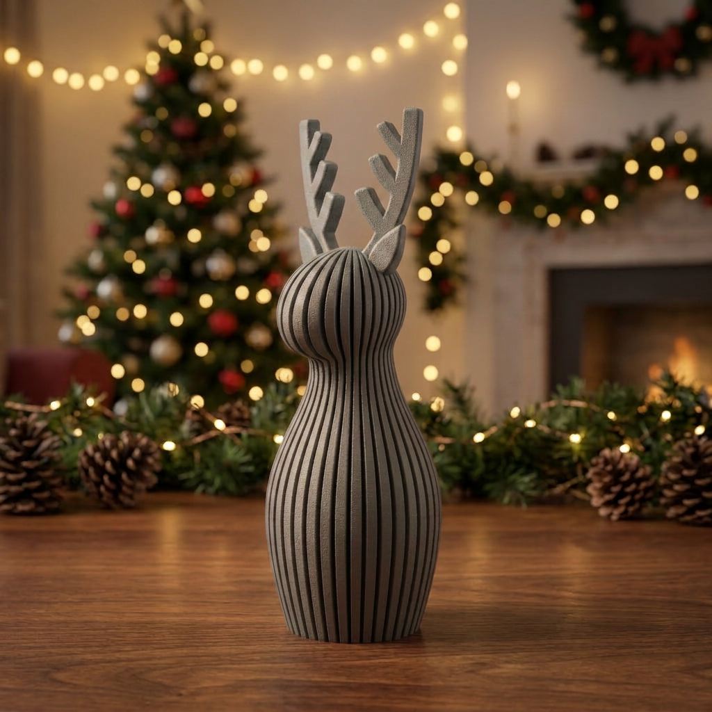 Reno navideño decorativo