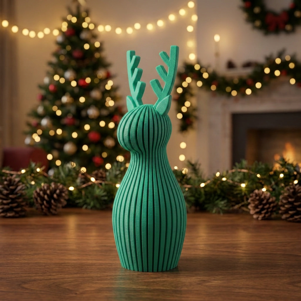 Reno navideño decorativo
