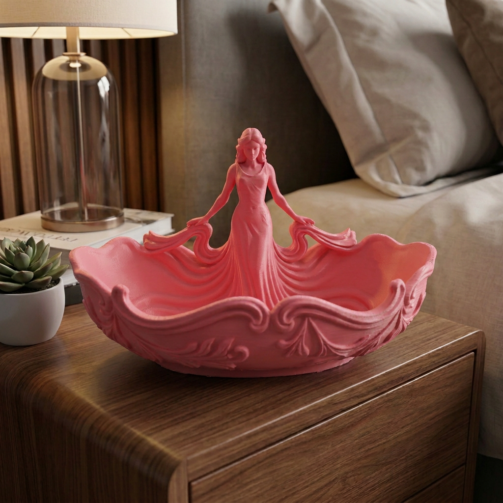 Alhajero decorativo de diosa, variante Rosa.