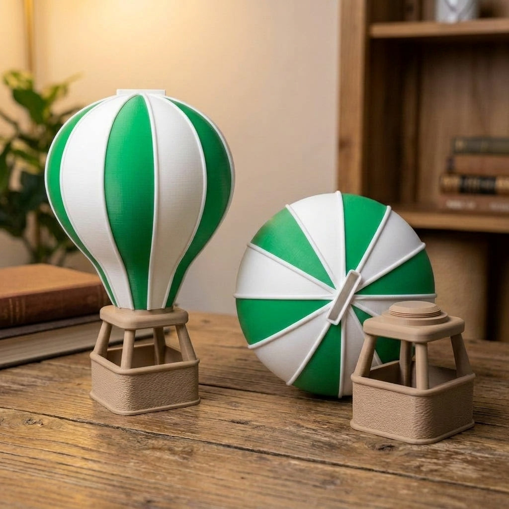 Alcancía Globo Aerostático - Decoración única